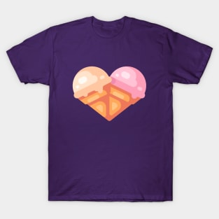 Ice cream heart T-Shirt